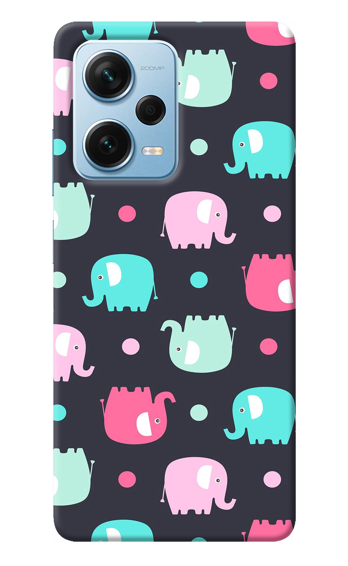 Elephants Redmi Note 12 Pro+ 5G Back Cover