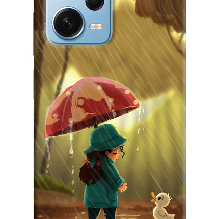 Rainy Day Redmi Note 12 Pro+ 5G Hard Case Back Cover by Casekaro