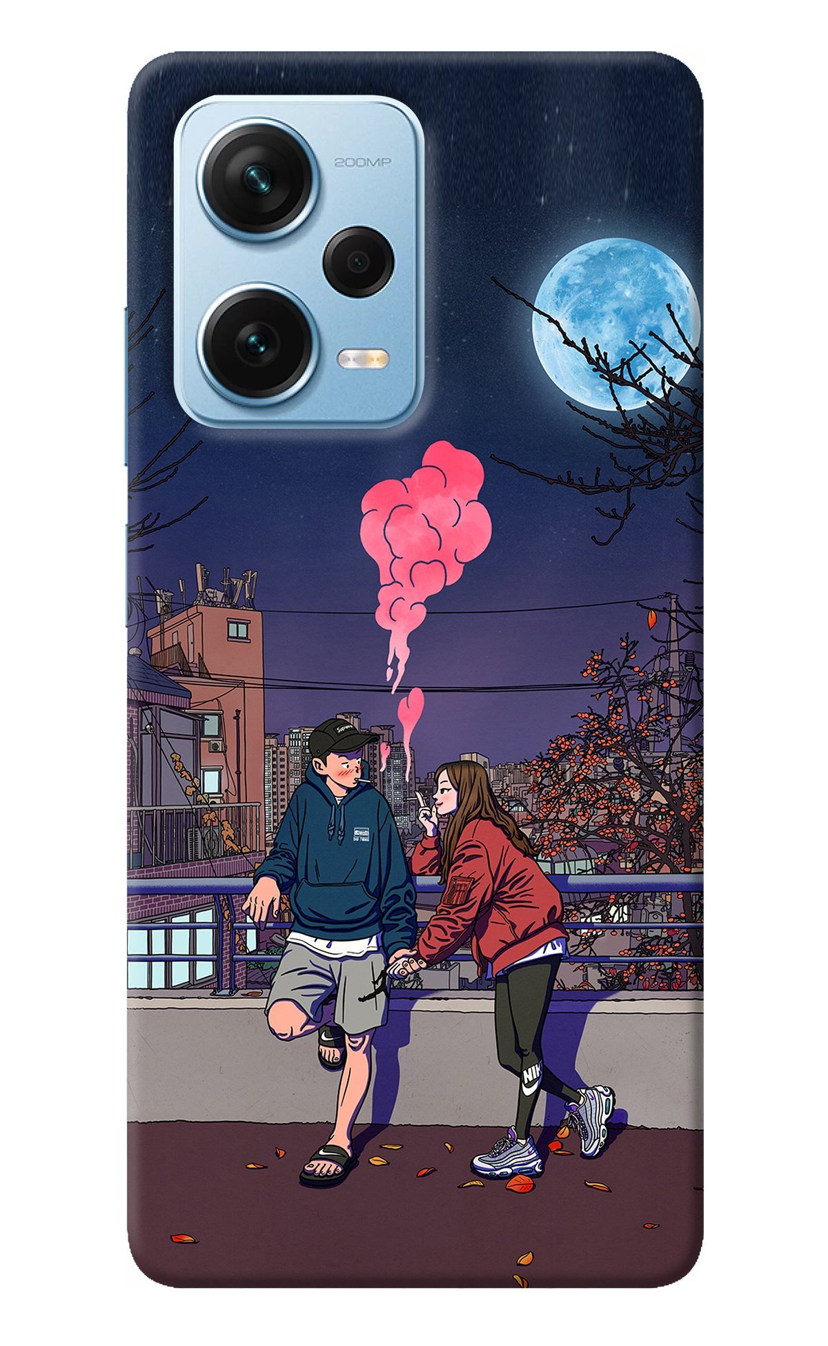 Chilling Couple Redmi Note 12 Pro+ 5G Back Cover