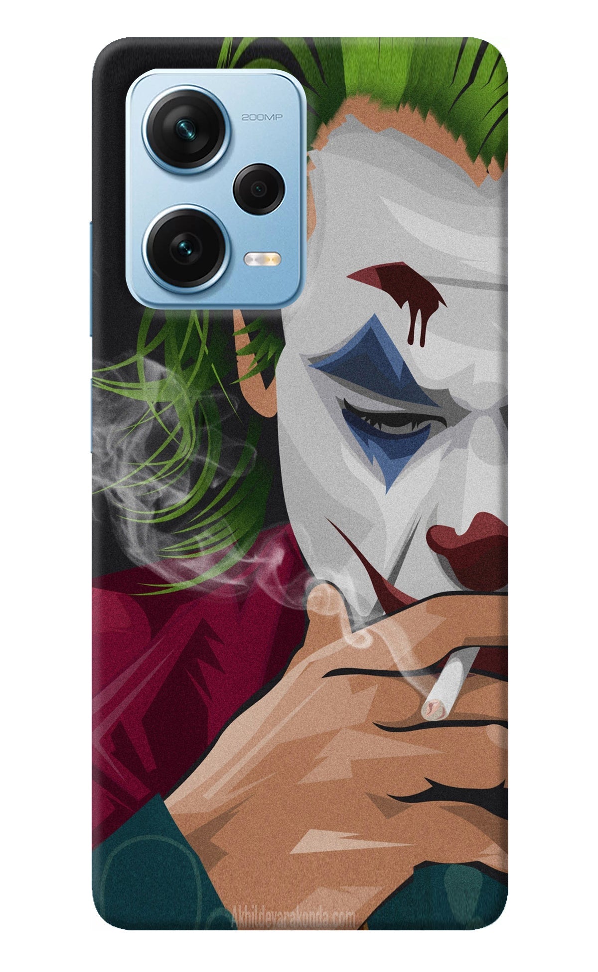 Joker Smoking Redmi Note 12 Pro+ 5G Back Cover