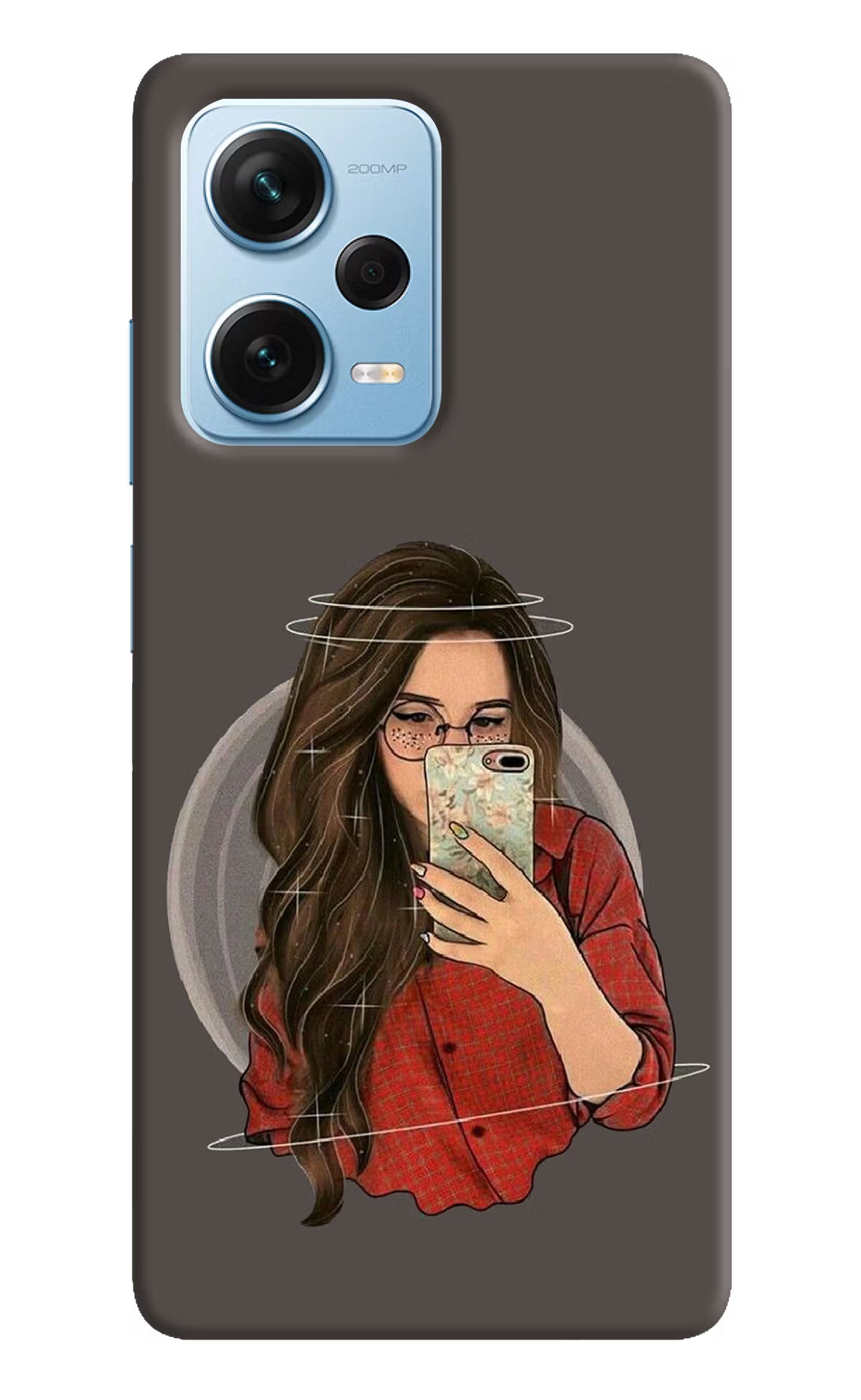 Selfie Queen Redmi Note 12 Pro+ 5G Hard Case Back Cover by Casekaro