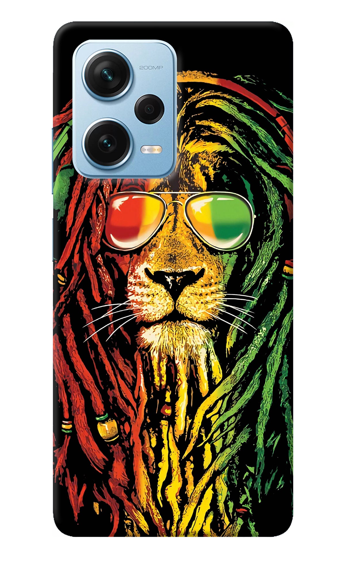 Rasta Lion Redmi Note 12 Pro+ 5G Back Cover