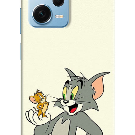 Tom & Jerry Redmi Note 12 Pro+ 5G Hard Case Back Cover by Casekaro