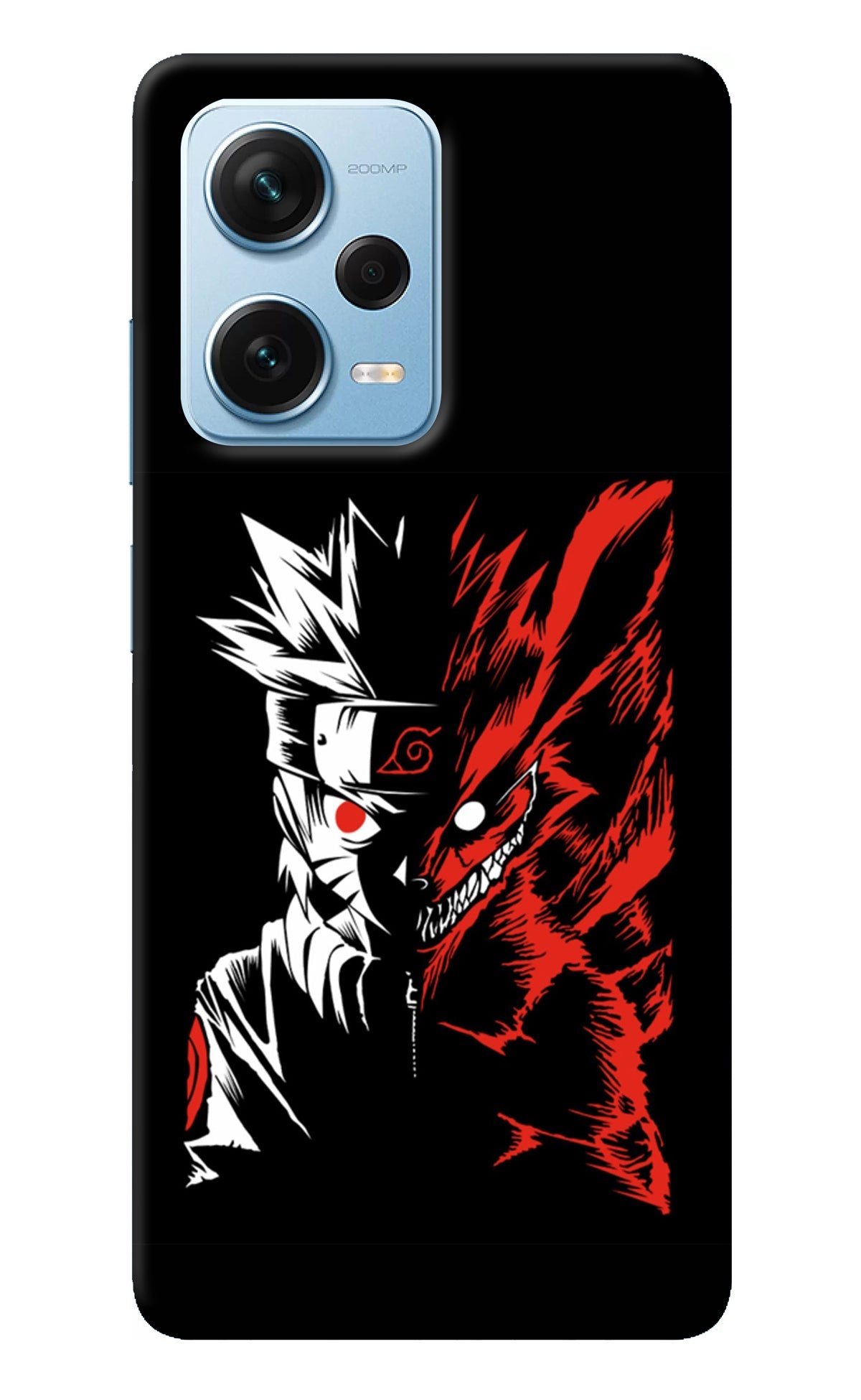 Naruto Two Face Redmi Note 12 Pro+ 5G Back Cover