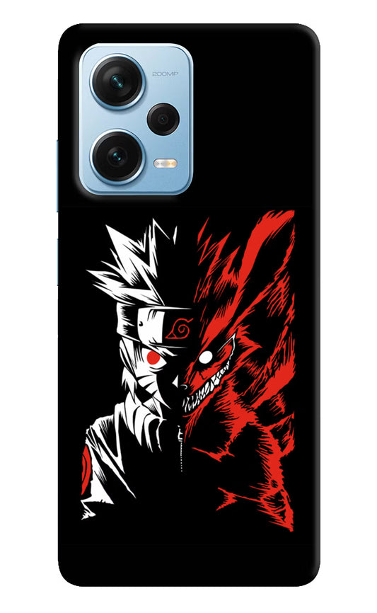 Naruto Two Face Redmi Note 12 Pro+ 5G Hard Case Back Cover by Casekaro