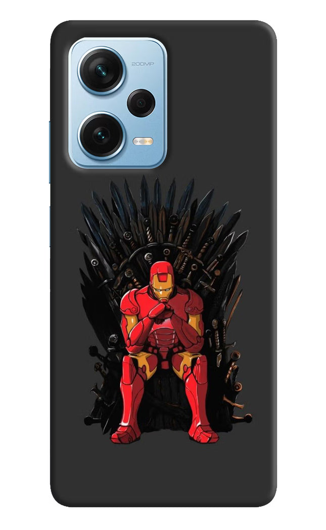 Ironman Throne Redmi Note 12 Pro+ 5G Hard Case Back Cover by Casekaro