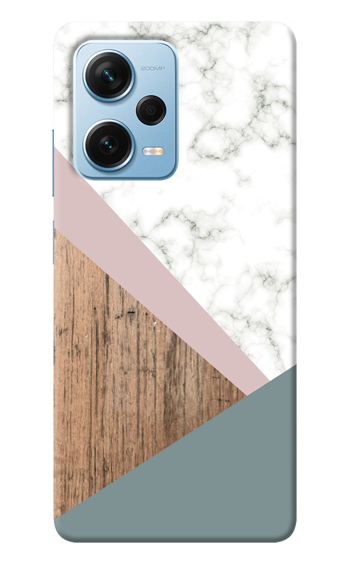 Marble wood Abstract Redmi Note 12 Pro+ 5G Back Cover