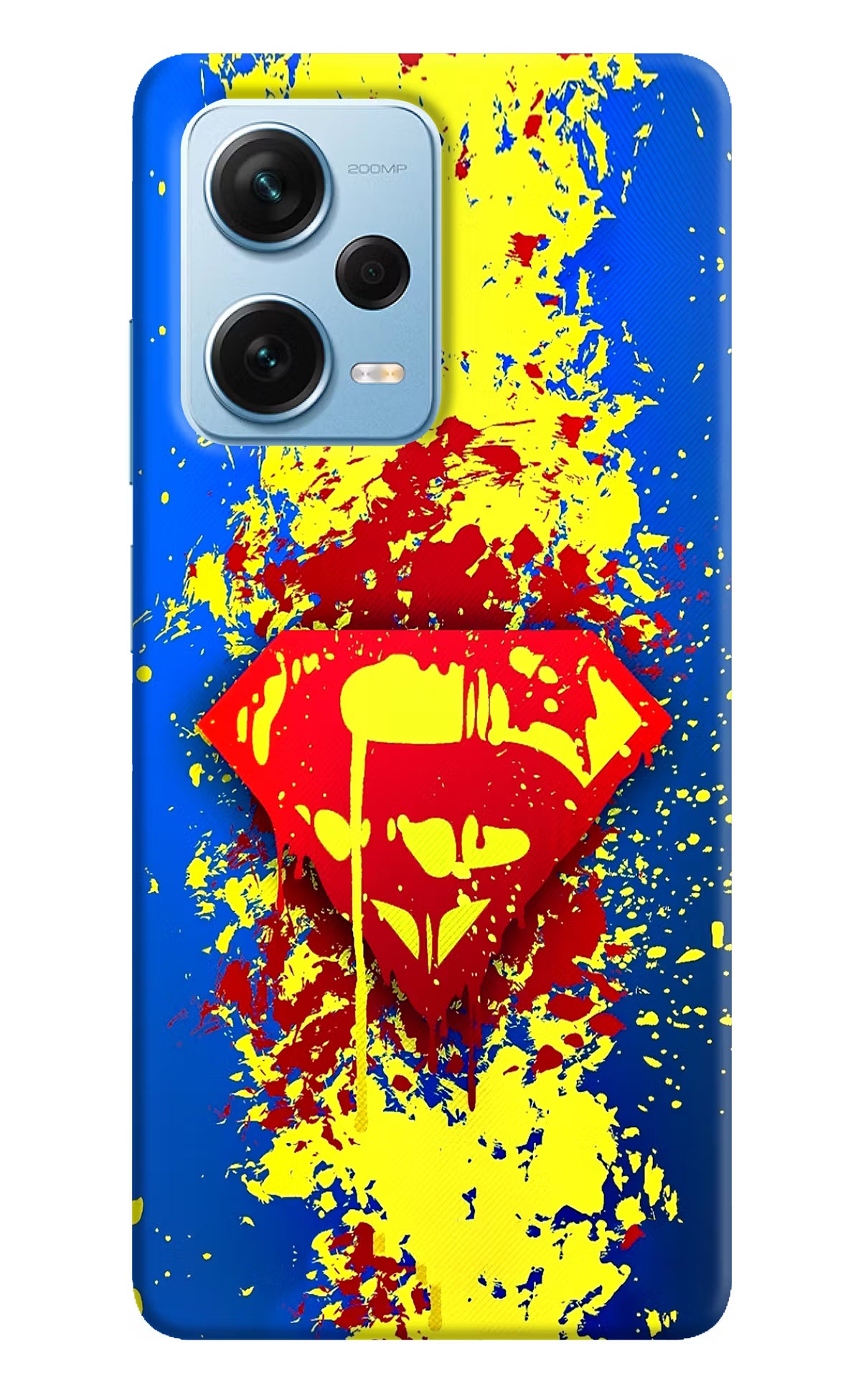 Superman logo Redmi Note 12 Pro+ 5G Hard Case Back Cover by Casekaro