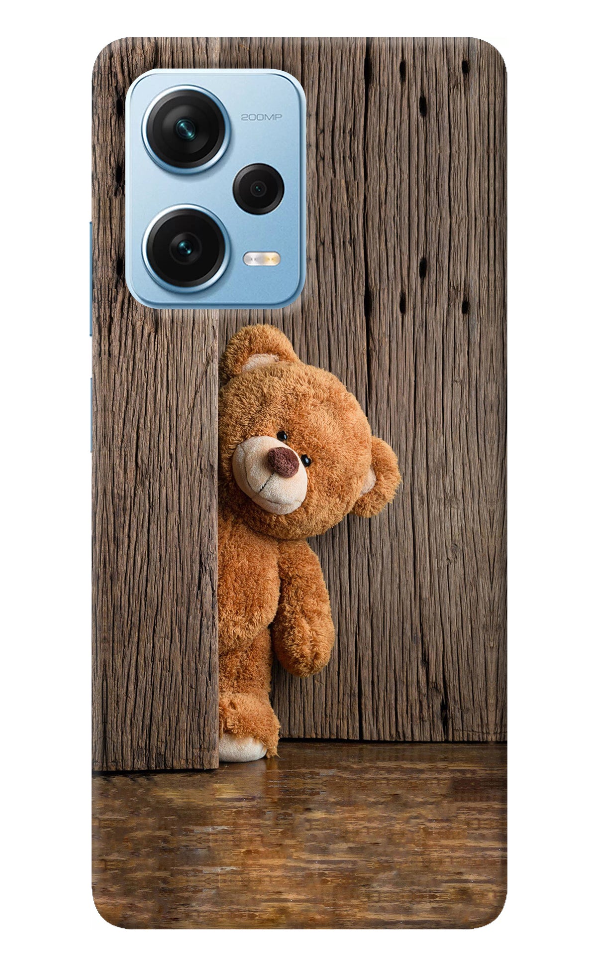 Teddy Wooden Redmi Note 12 Pro+ 5G Back Cover