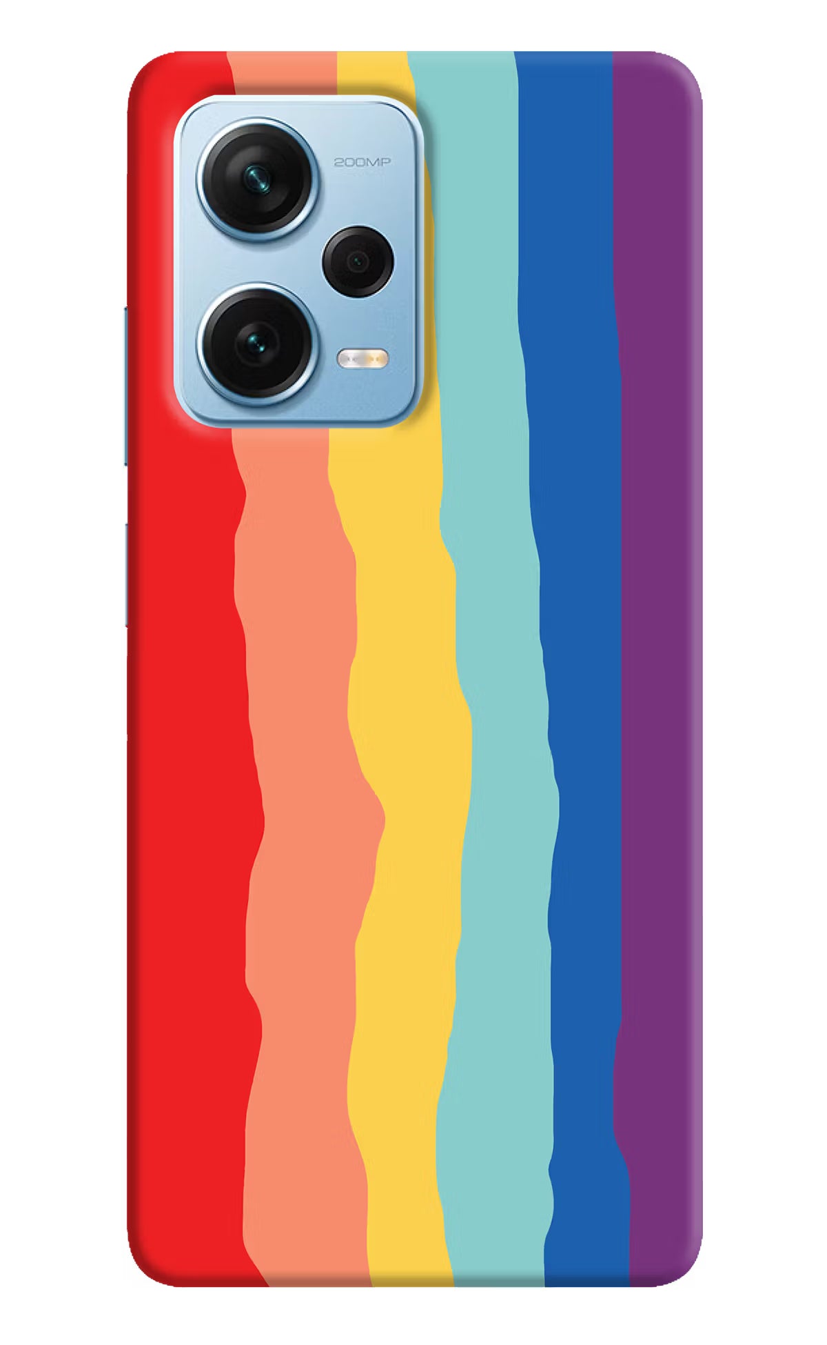 Rainbow Redmi Note 12 Pro+ 5G Hard Case Back Cover by Casekaro