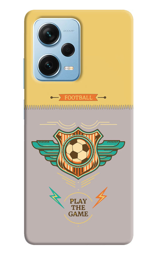 Football Redmi Note 12 Pro+ 5G Hard Case Back Cover by Casekaro