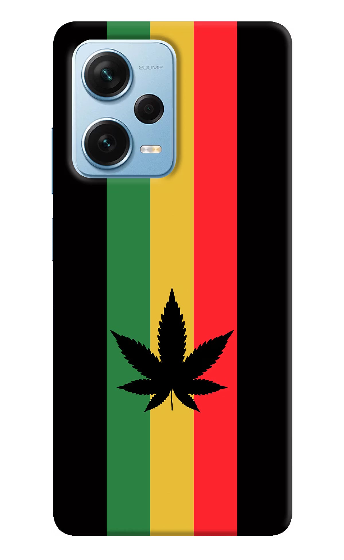 Weed Flag Redmi Note 12 Pro+ 5G Hard Case Back Cover by Casekaro
