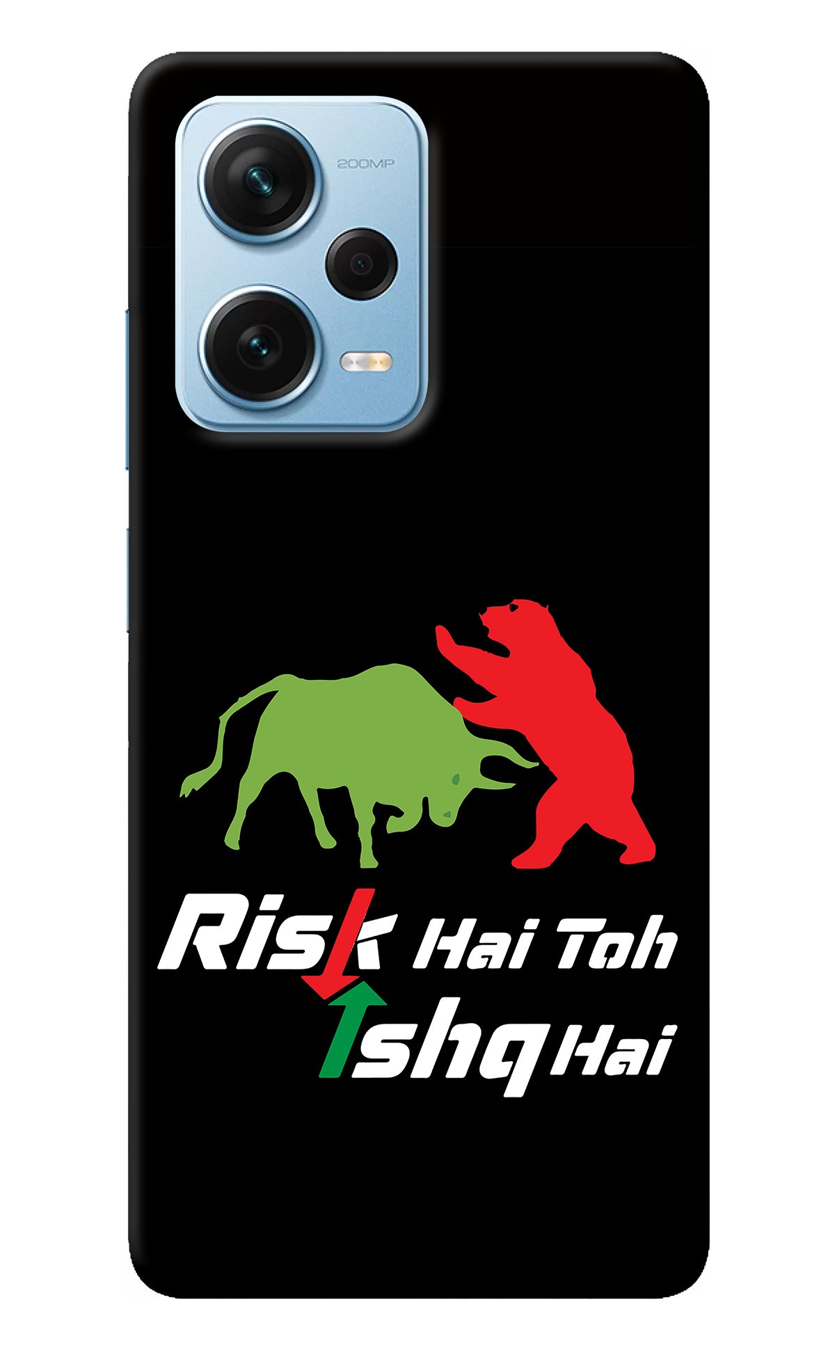 Risk Hai Toh Ishq Hai Redmi Note 12 Pro+ 5G Back Cover