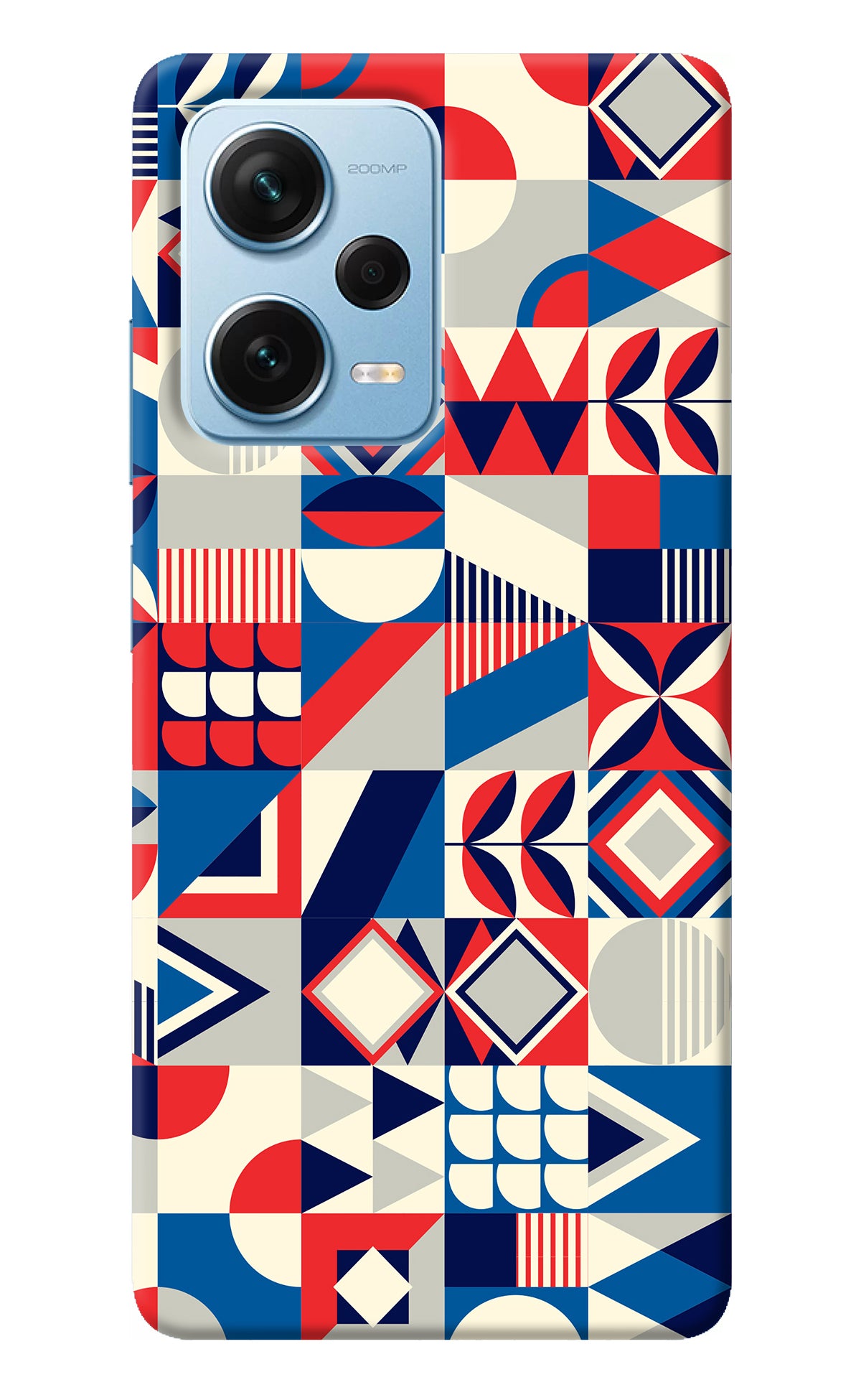 Colorful Pattern Redmi Note 12 Pro+ 5G Back Cover