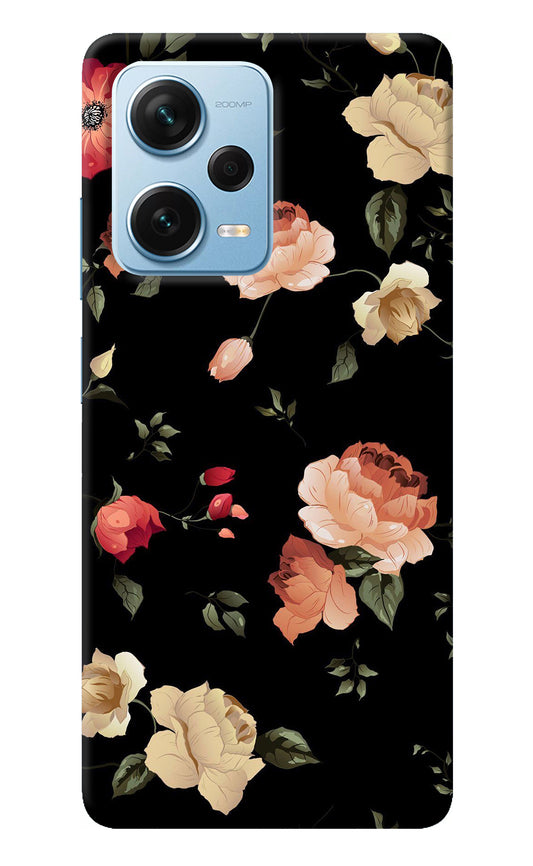 Flowers Redmi Note 12 Pro+ 5G Back Cover