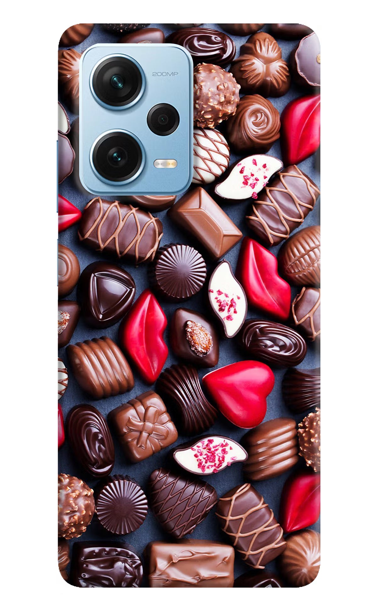 Chocolates Redmi Note 12 Pro+ 5G Hard Case Back Cover by Casekaro