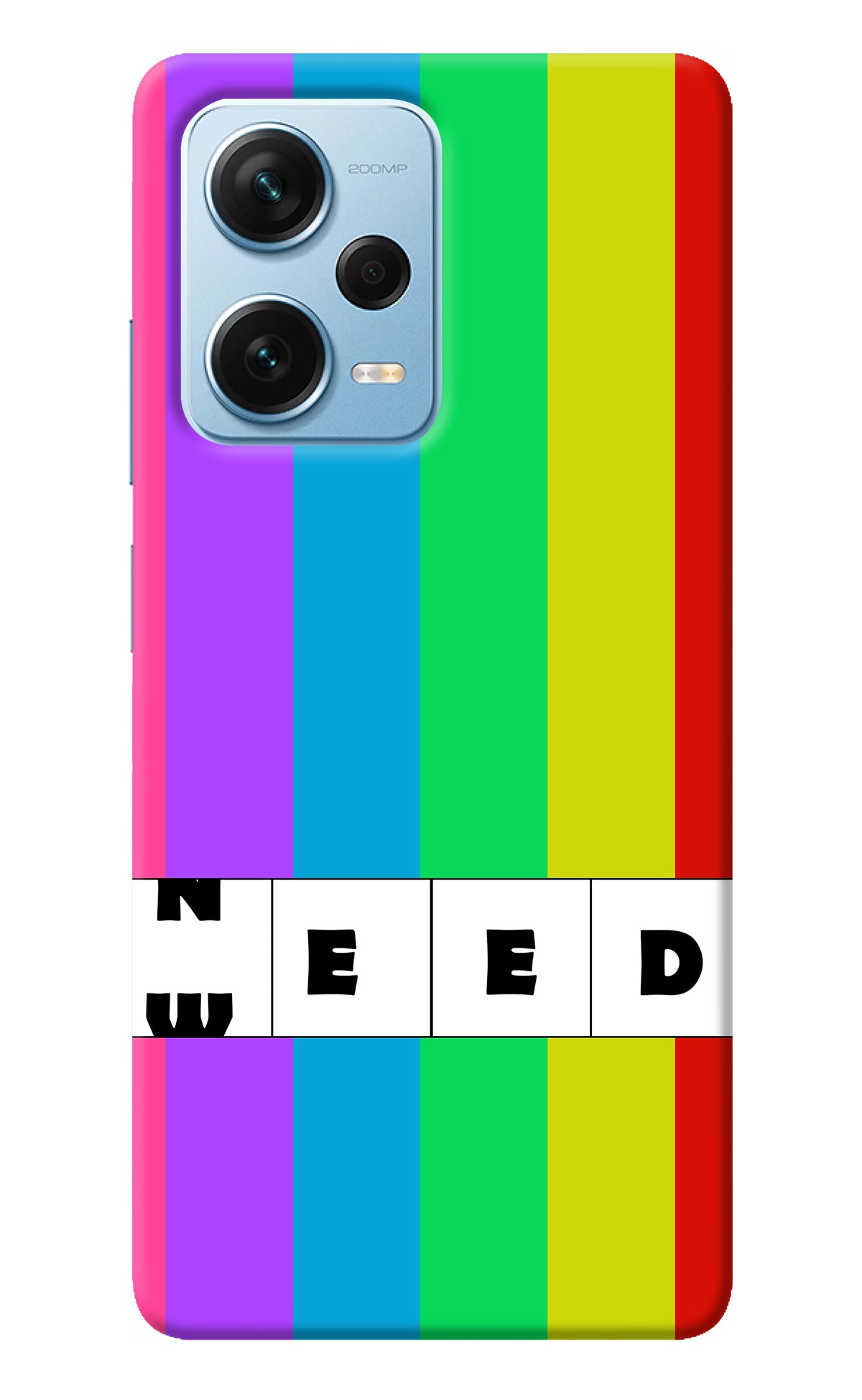 Need Weed Redmi Note 12 Pro+ 5G Back Cover