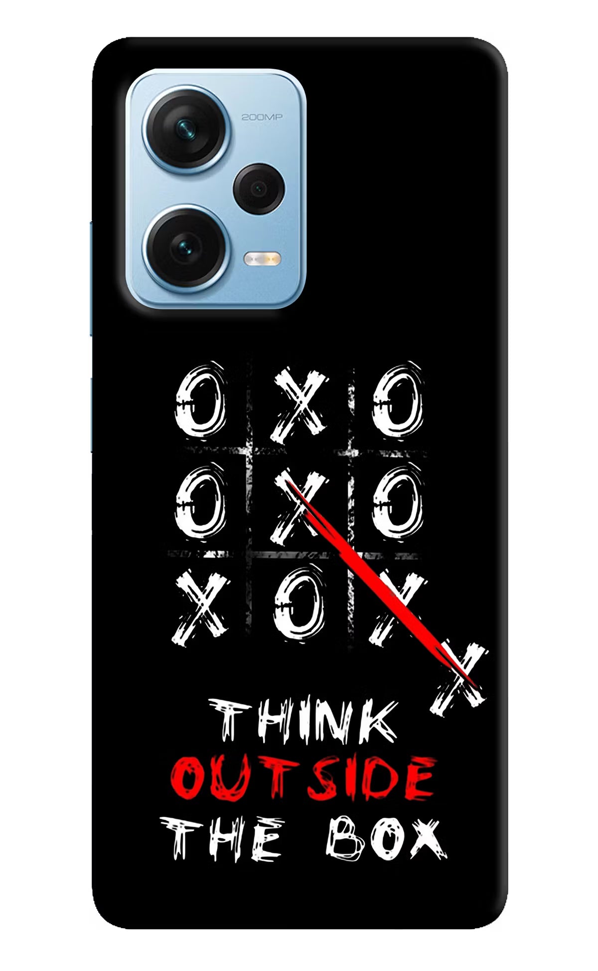 Think out of the BOX Redmi Note 12 Pro+ 5G Hard Case Back Cover by Casekaro