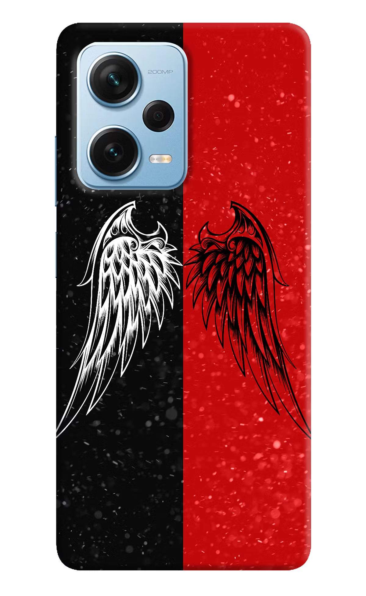 Wings Redmi Note 12 Pro+ 5G Hard Case Back Cover by Casekaro