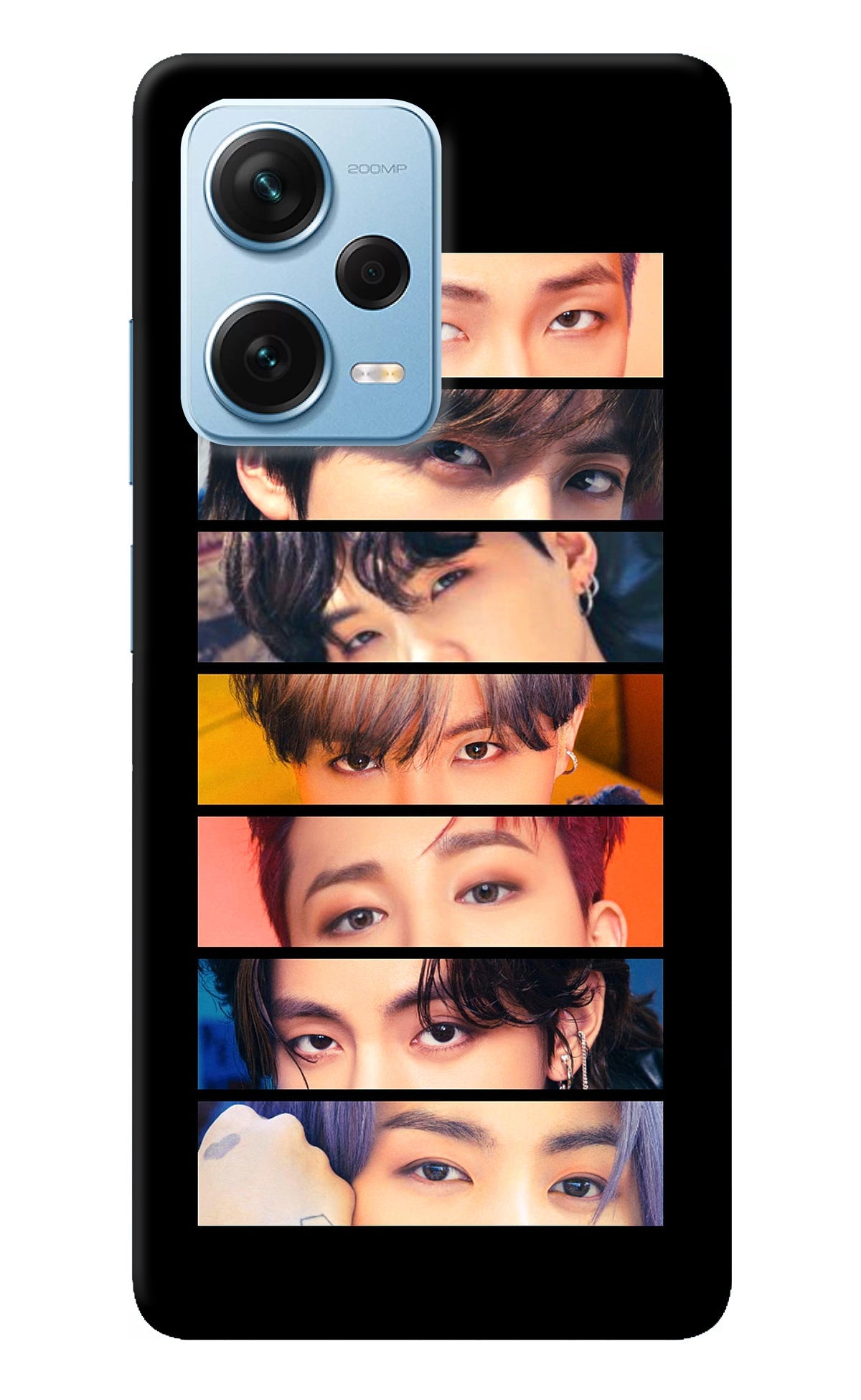 BTS Eyes Redmi Note 12 Pro+ 5G Back Cover