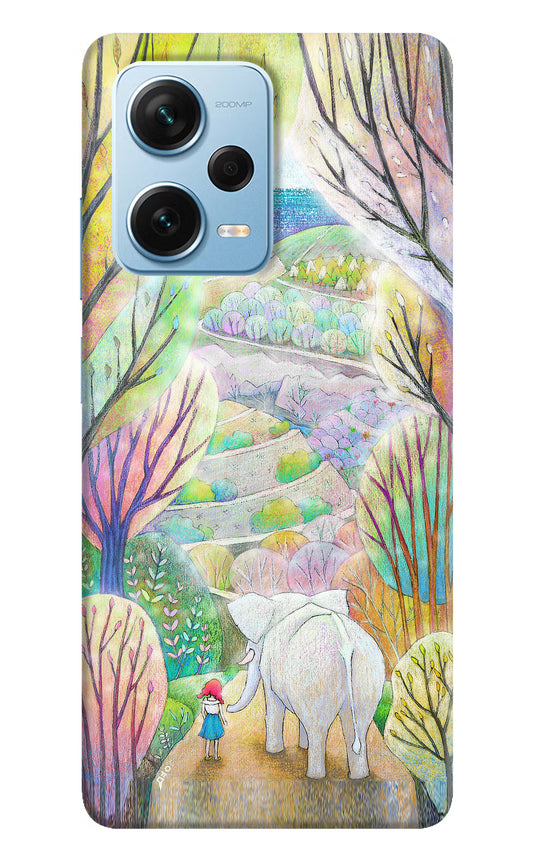 Nature Painting Redmi Note 12 Pro+ 5G Hard Case Back Cover by Casekaro