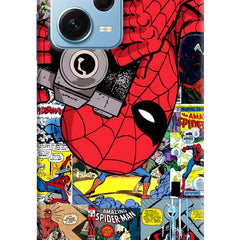 Spider Man Redmi Note 12 Pro+ 5G Hard Case Back Cover by Casekaro