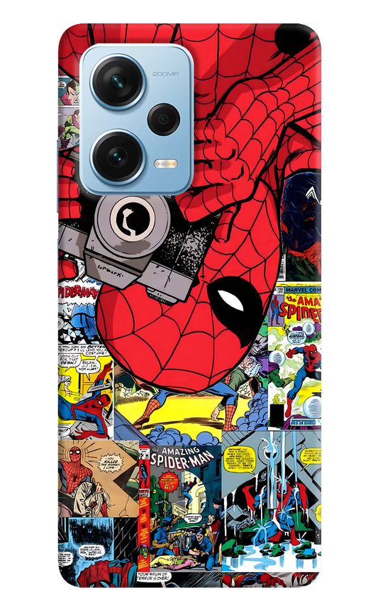 Spider Man Redmi Note 12 Pro+ 5G Hard Case Back Cover by Casekaro