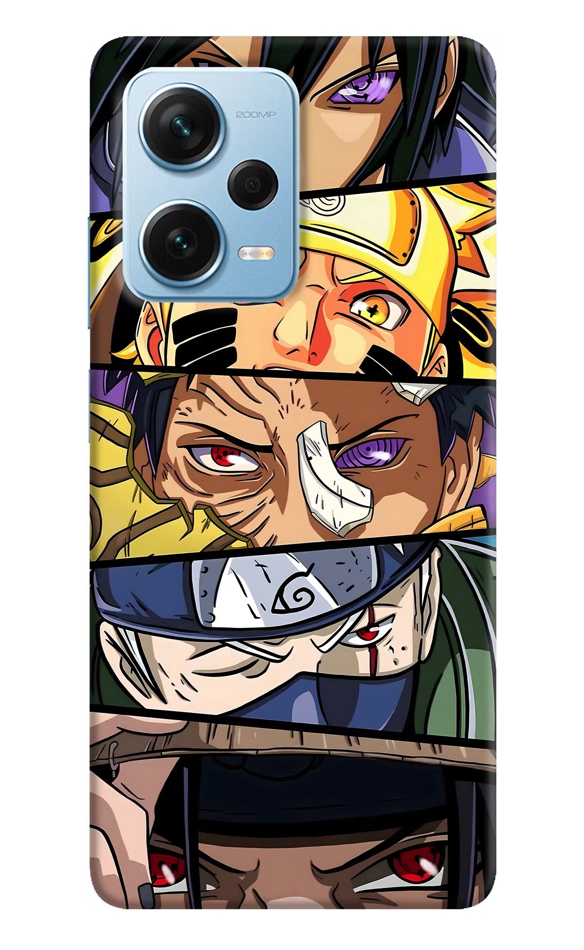 Naruto Character Redmi Note 12 Pro+ 5G Hard Case Back Cover by Casekaro