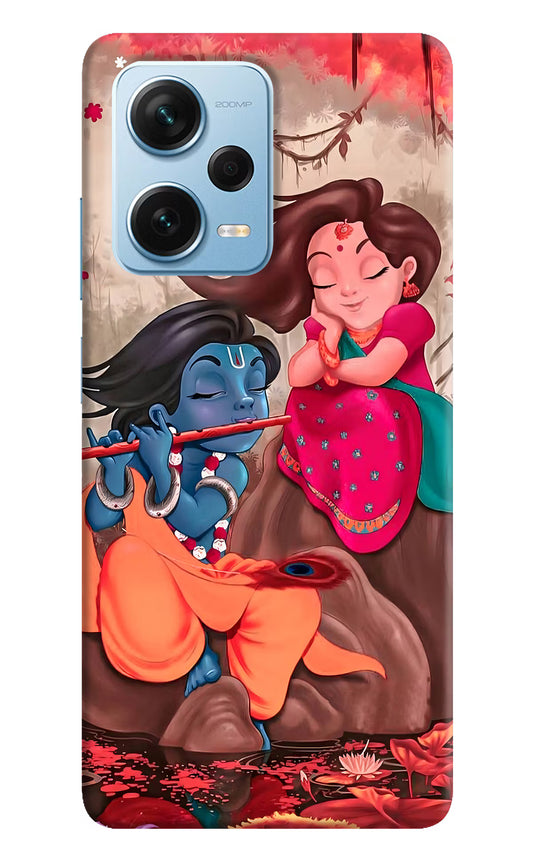 Radhe Krishna Redmi Note 12 Pro+ 5G Hard Case Back Cover by Casekaro
