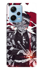 Demon Slayer Redmi Note 12 Pro+ 5G Hard Case Back Cover by Casekaro