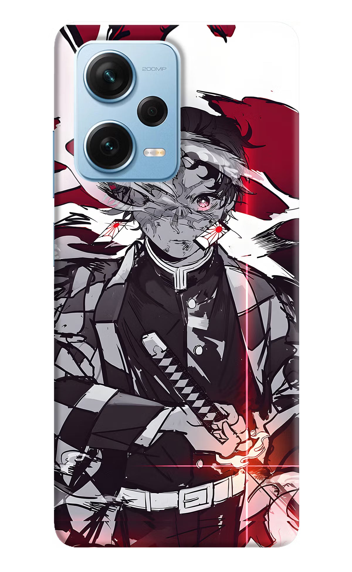 Demon Slayer Redmi Note 12 Pro+ 5G Hard Case Back Cover by Casekaro