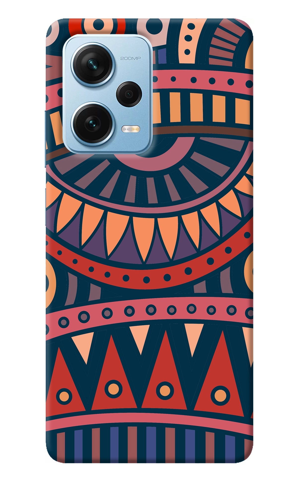 African Culture Design Redmi Note 12 Pro+ 5G Back Cover