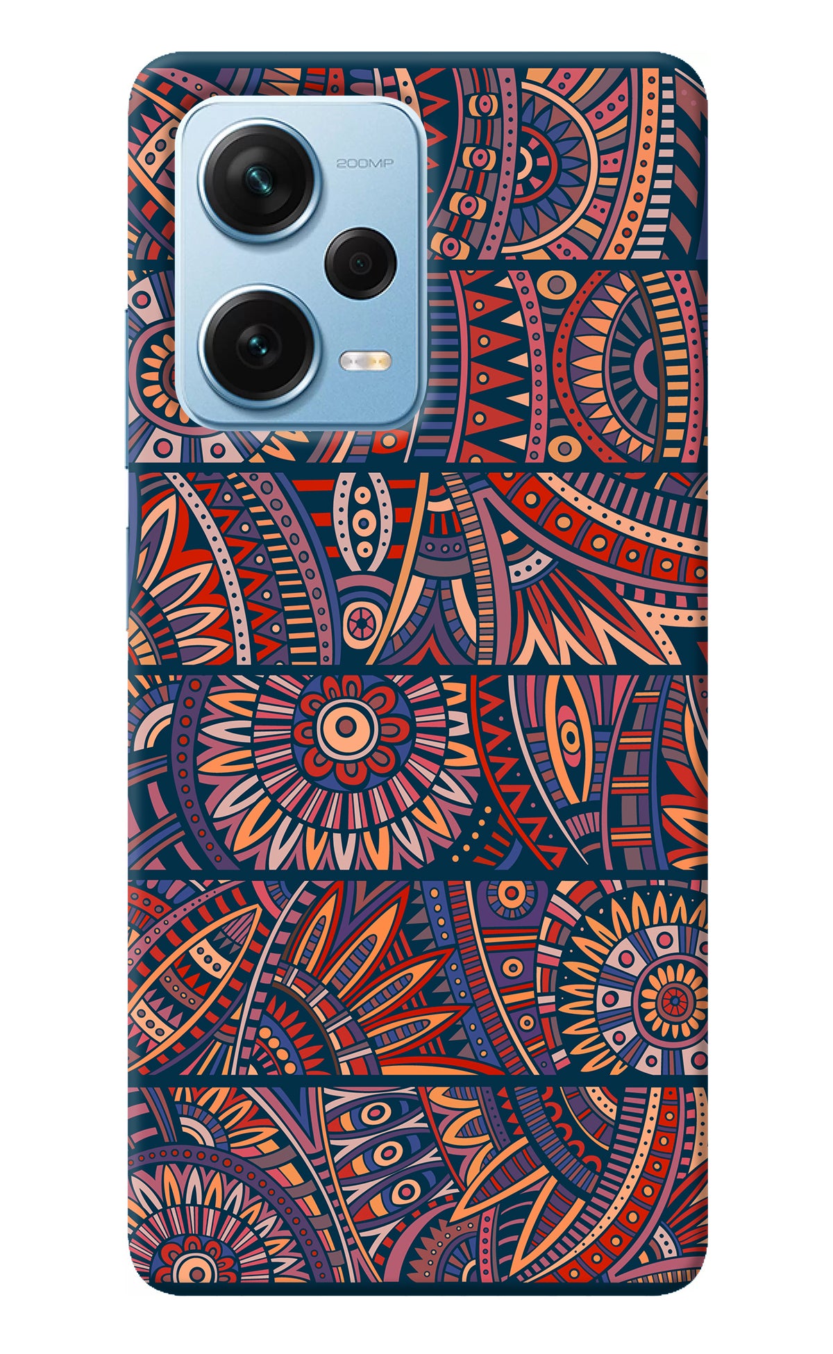 African Culture Design Redmi Note 12 Pro+ 5G Back Cover