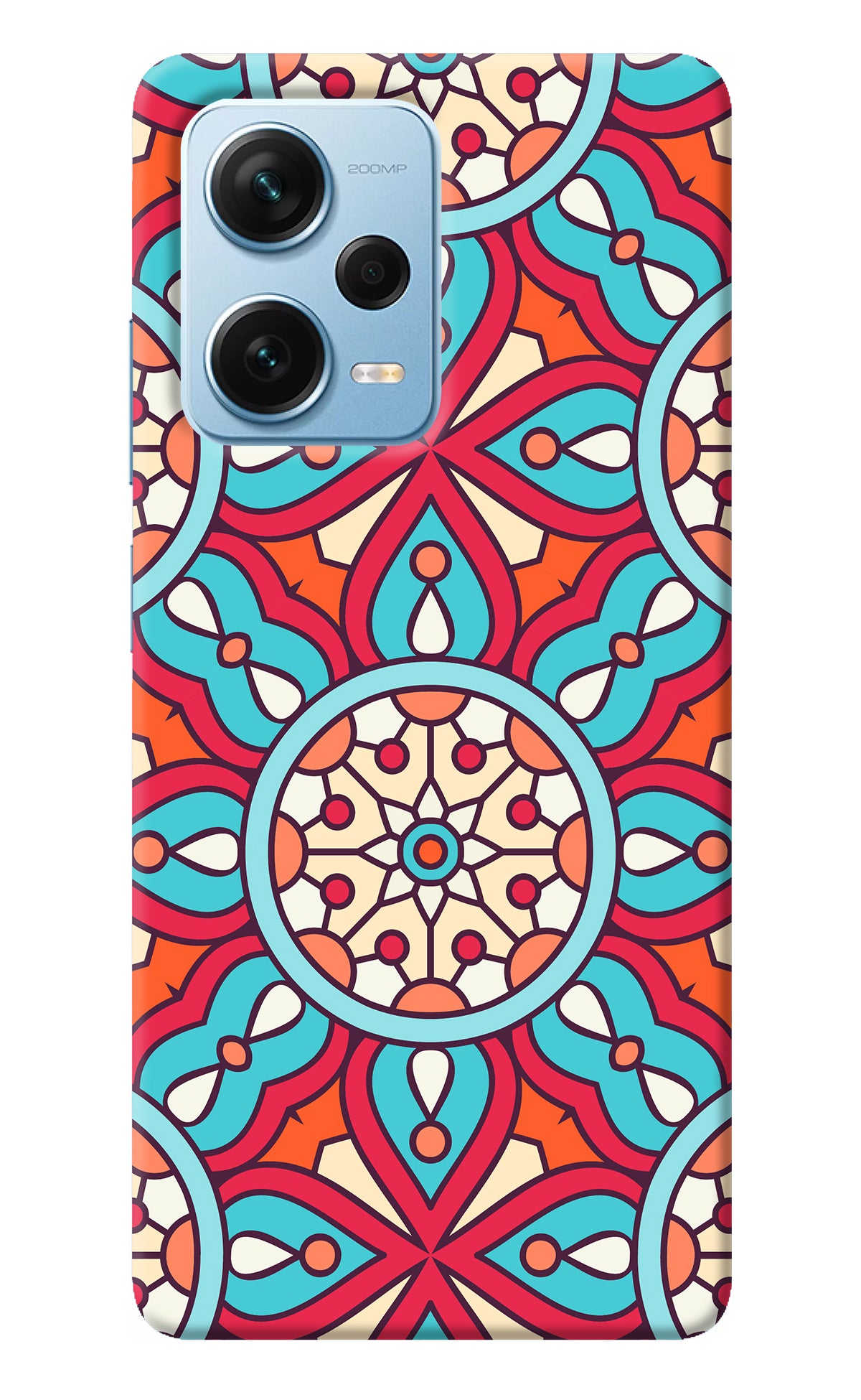 Mandala Geometric Redmi Note 12 Pro+ 5G Back Cover