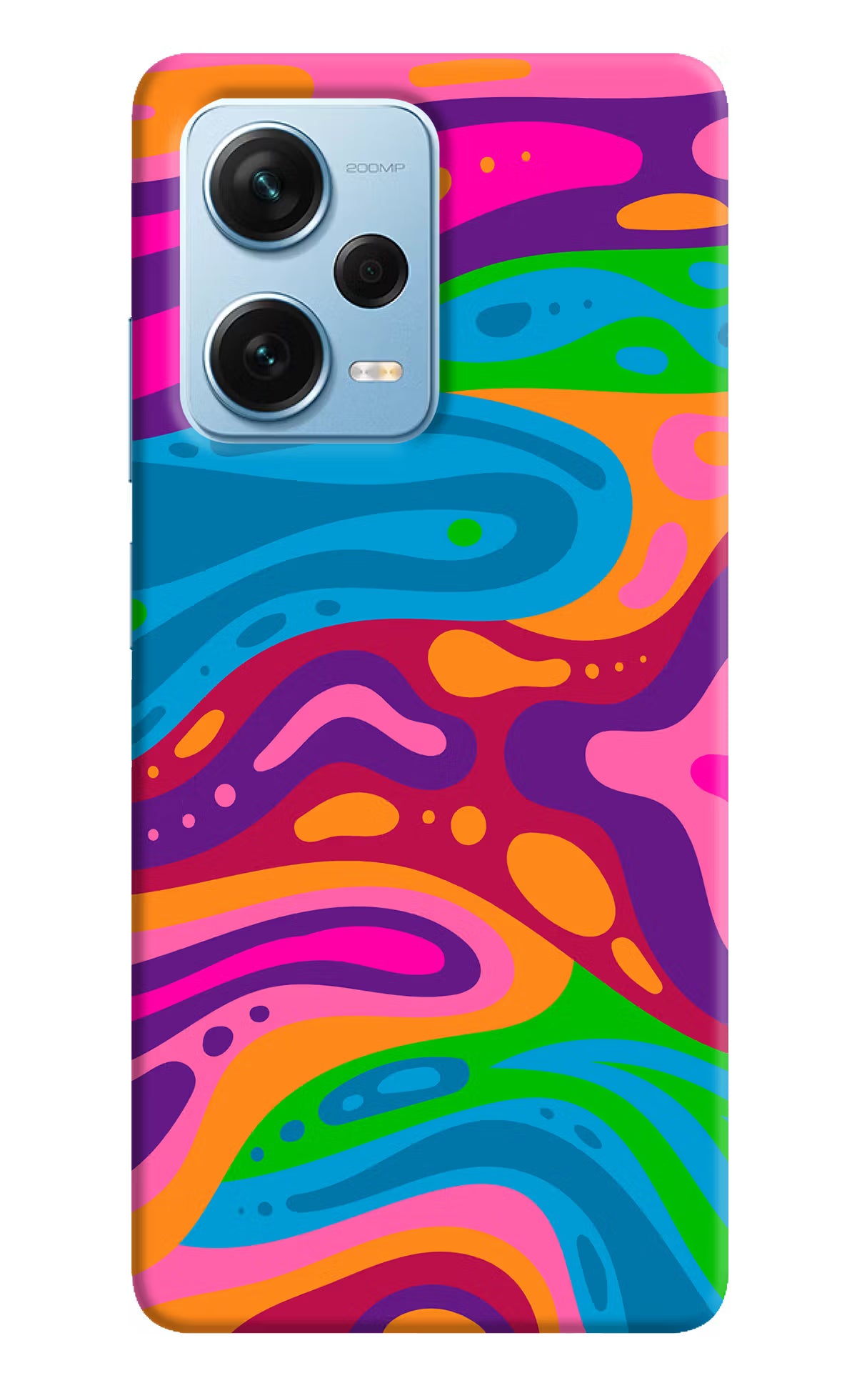 Trippy Pattern Redmi Note 12 Pro+ 5G Hard Case Back Cover by Casekaro