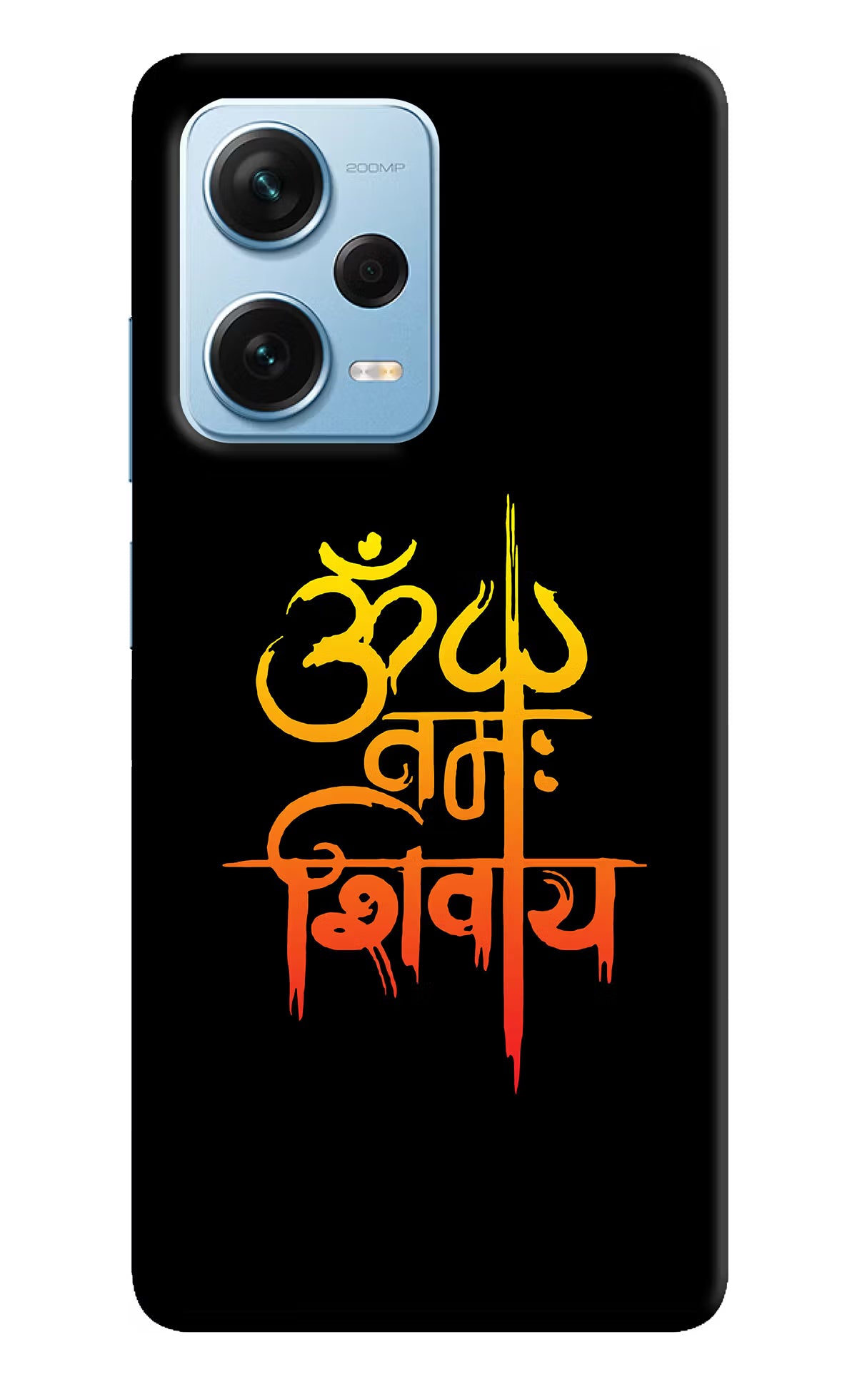 Om Namah Shivay Redmi Note 12 Pro+ 5G Hard Case Back Cover by Casekaro