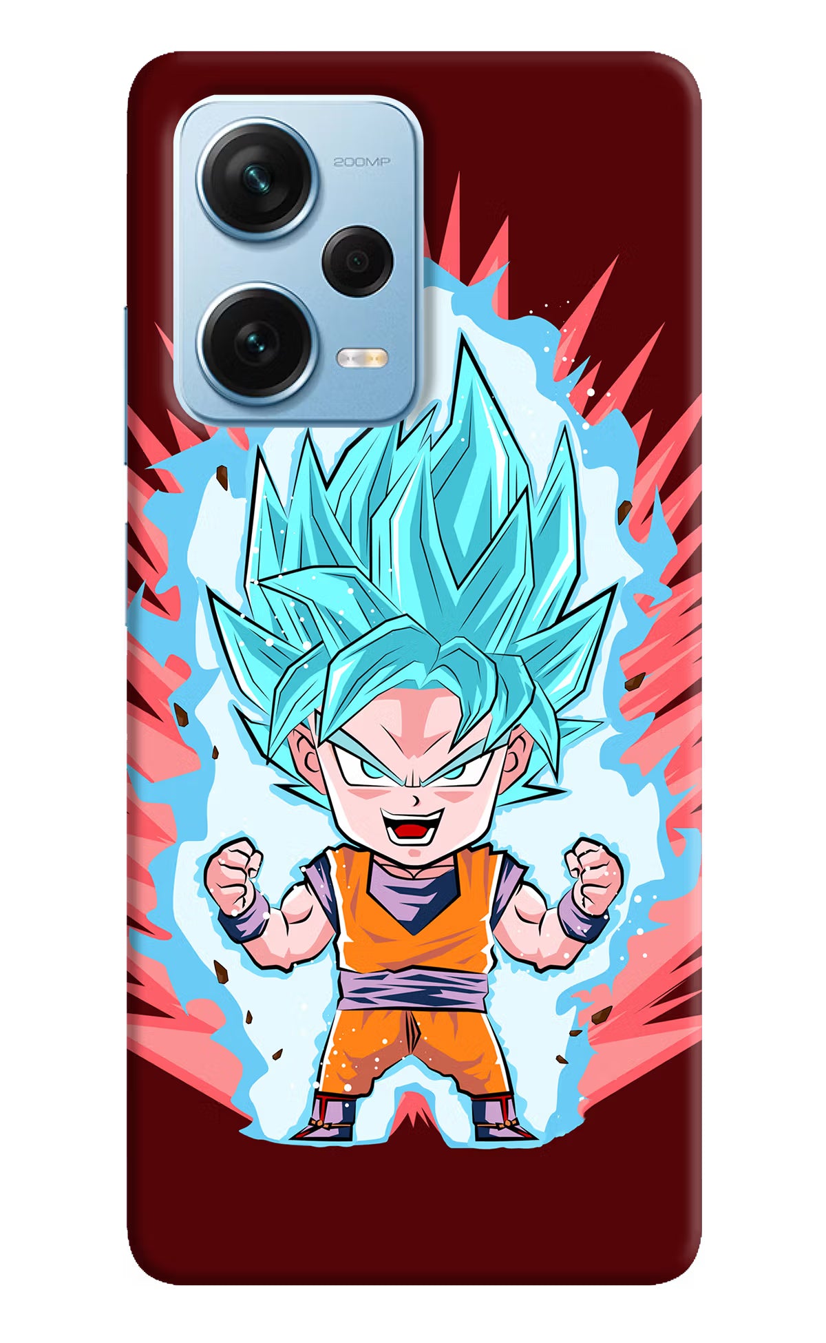 Goku Little Redmi Note 12 Pro+ 5G Hard Case Back Cover by Casekaro