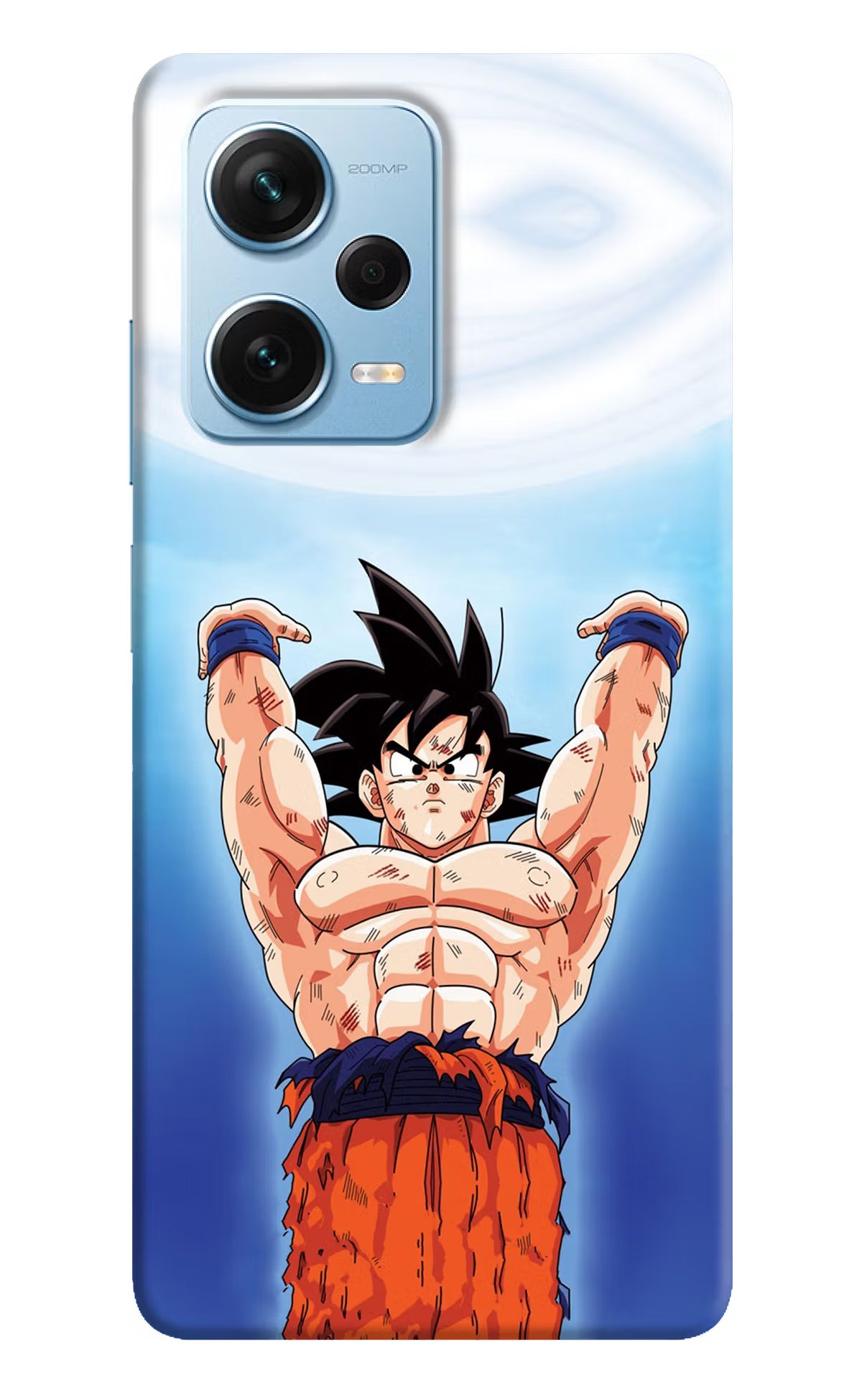 Goku Power Redmi Note 12 Pro+ 5G Hard Case Back Cover by Casekaro