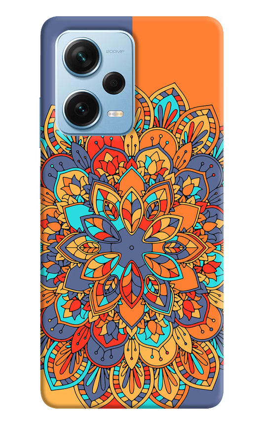 Color Mandala Redmi Note 12 Pro+ 5G Hard Case Back Cover by Casekaro
