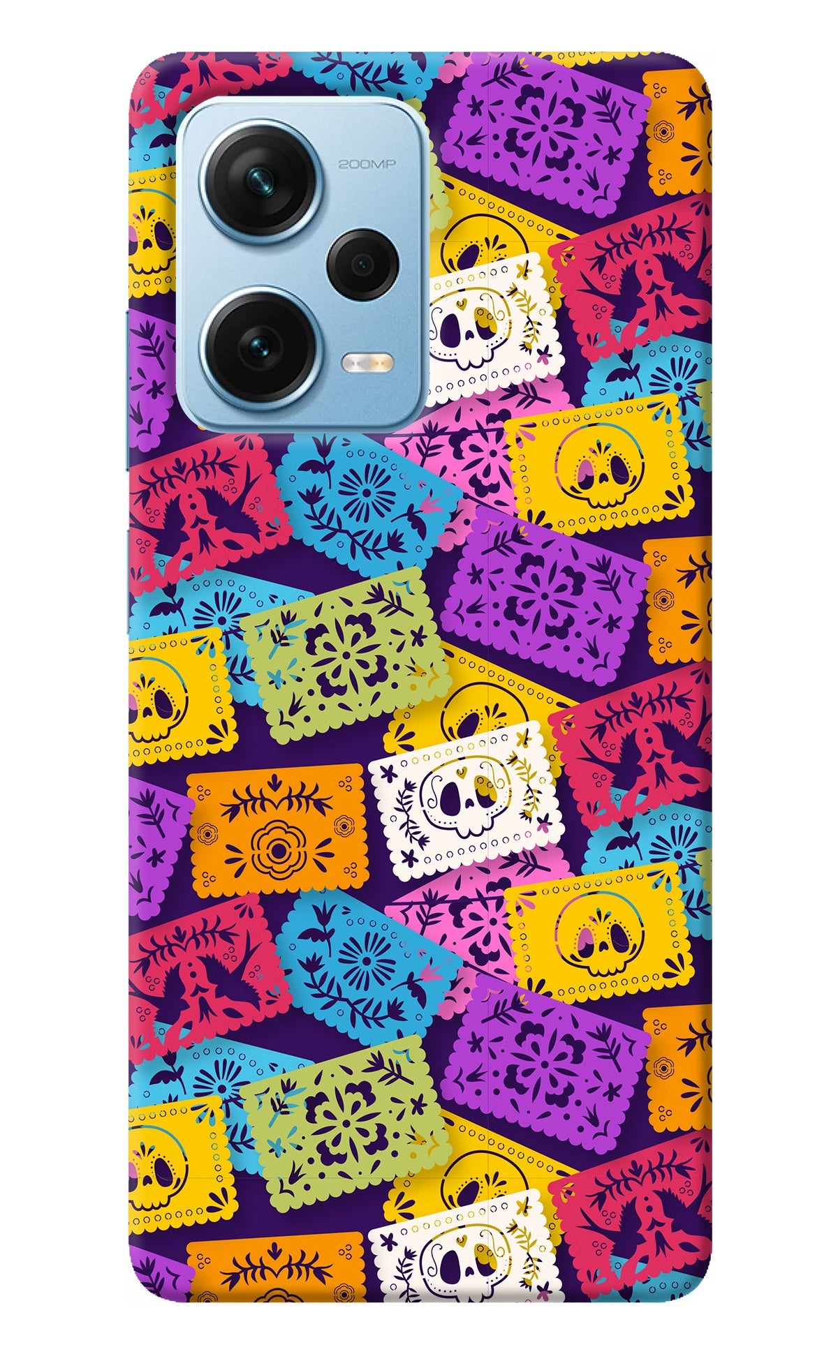 Mexican Pattern Redmi Note 12 Pro+ 5G Back Cover