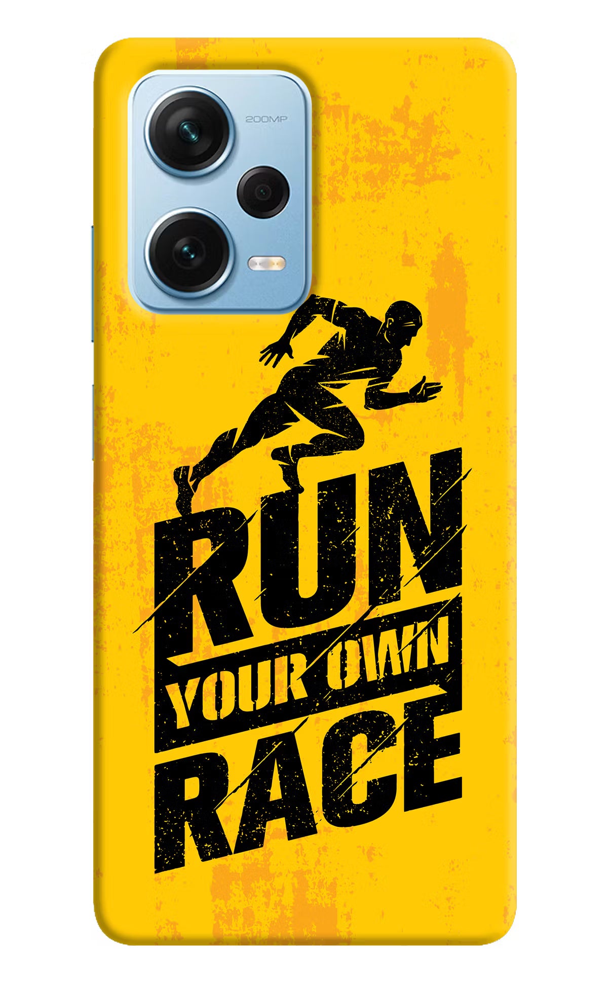 Run Your Own Race Redmi Note 12 Pro+ 5G Hard Case Back Cover by Casekaro