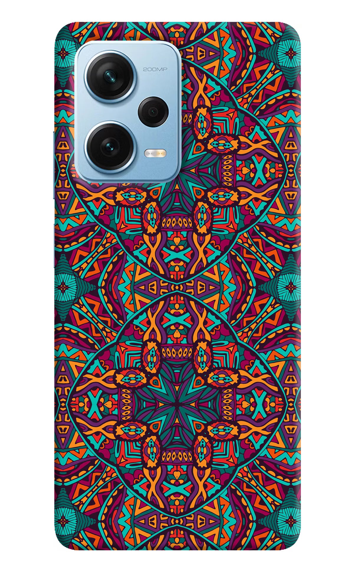 Colour Mandala Redmi Note 12 Pro+ 5G Hard Case Back Cover by Casekaro