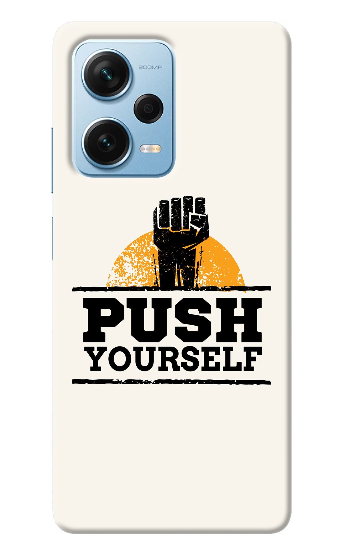 Push Yourself Redmi Note 12 Pro+ 5G Back Cover