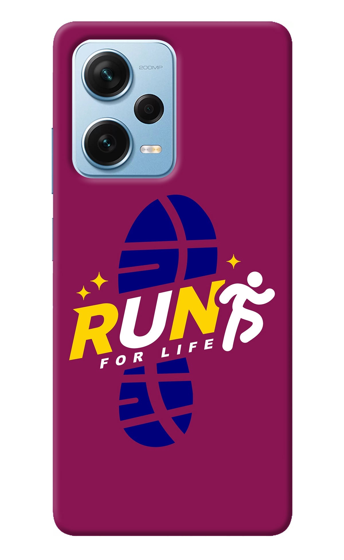 Run for Life Redmi Note 12 Pro+ 5G Back Cover