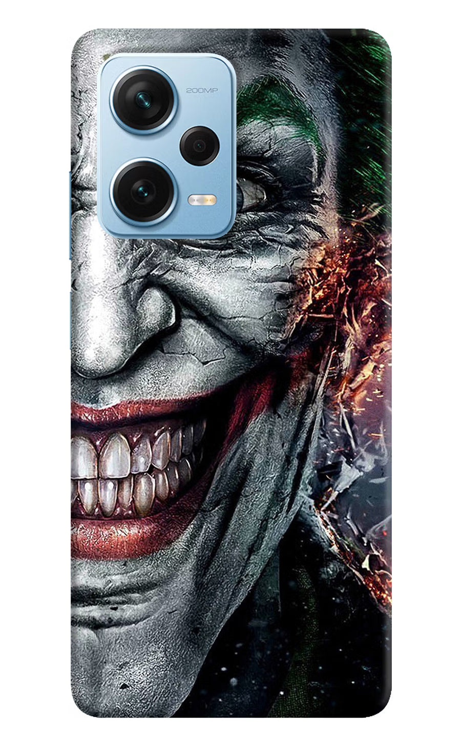 Joker Cam Redmi Note 12 Pro+ 5G Back Cover, Hard case