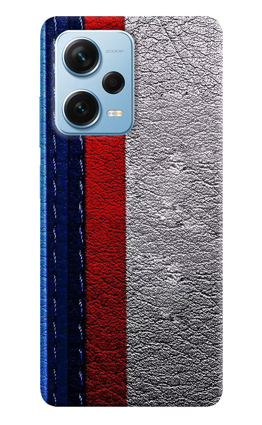 BMW Stripes Redmi Note 12 Pro+ 5G Hard Case Back Cover by Casekaro
