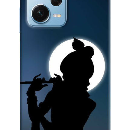 Shri Krishna Silhouette Redmi Note 12 Pro+ 5G Hard Case Back Cover by Casekaro