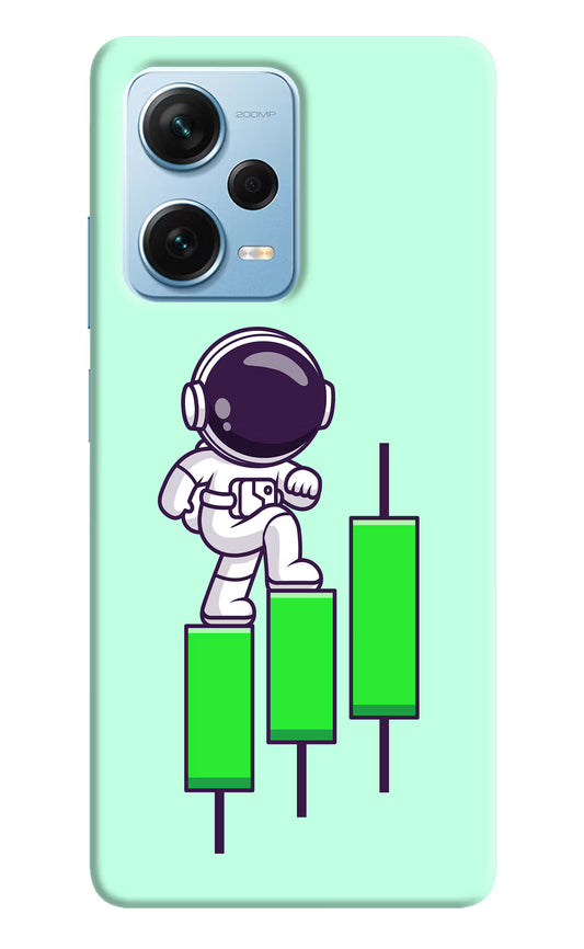 Astronaut Trader Redmi Note 12 Pro+ 5G Hard Case Back Cover by Casekaro