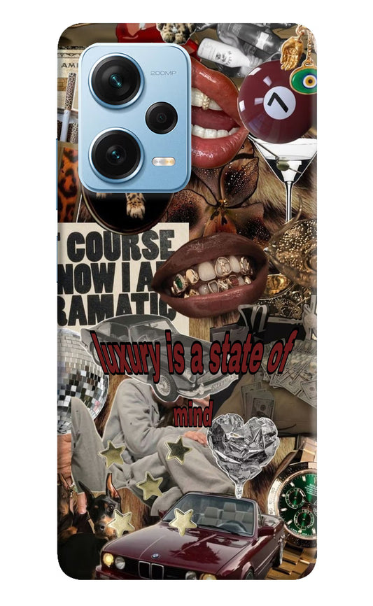 Luxury Redmi Note 12 Pro+ 5G Hard Case Back Cover by Casekaro