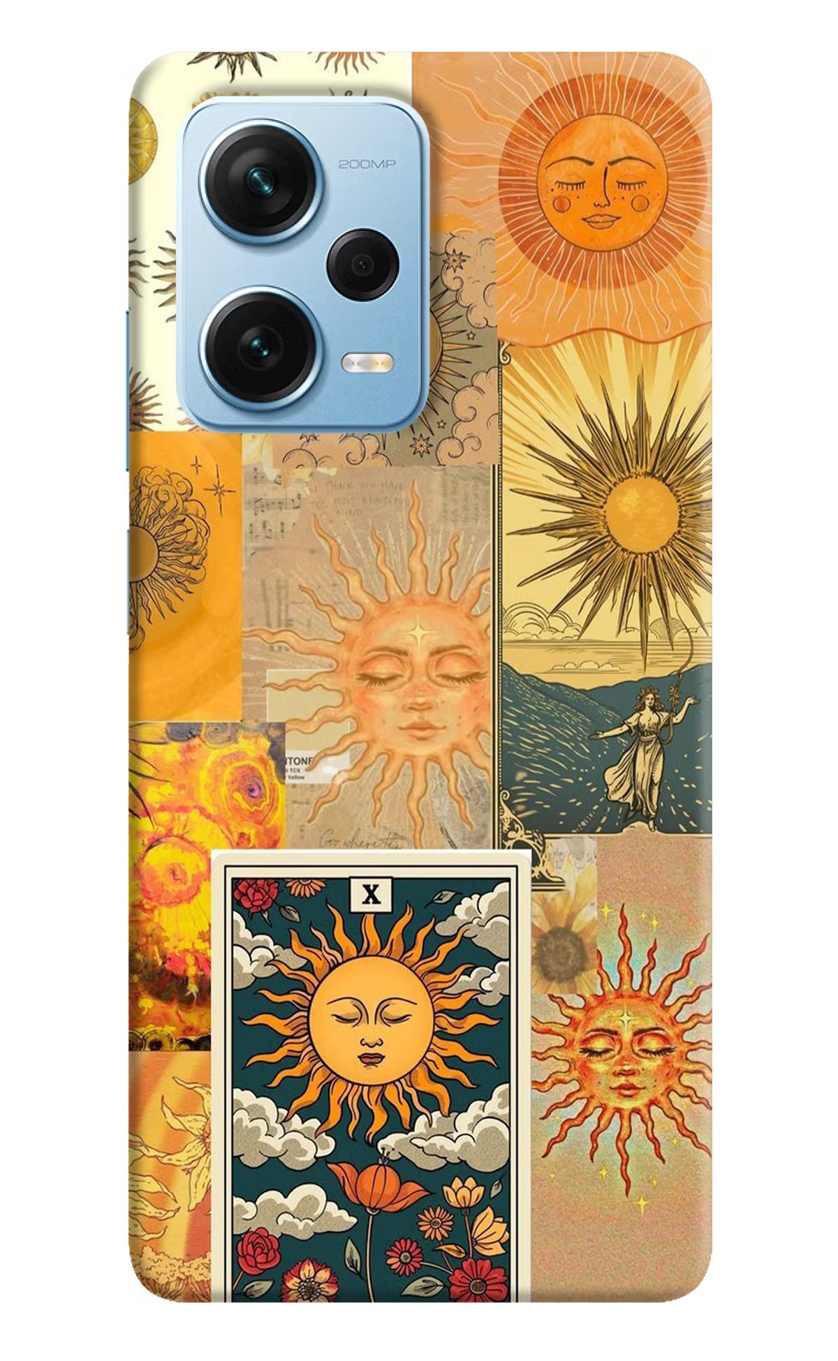 Sun Redmi Note 12 Pro+ 5G Hard Case Back Cover by Casekaro